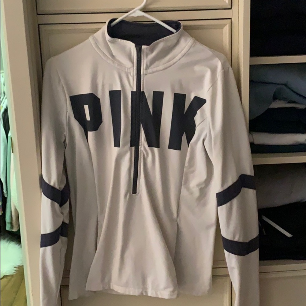 Pink athletic Half Zip